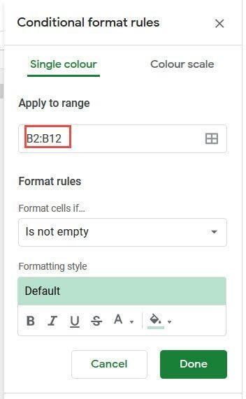 Hướng dẫn cách so sánh hai cột trong Google Sheets